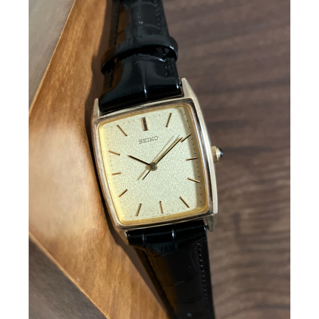 SEIKO - セイコー タンク メンズ 腕時計 稼働品 新品革ベルトの通販 by