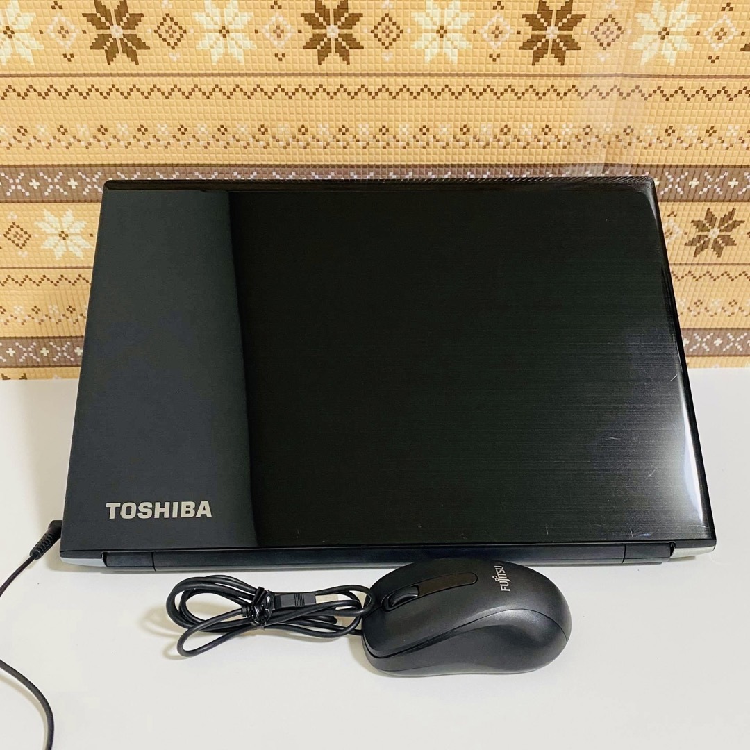 Y859 TOSHIBAノートパソコンSSD高速第6世代 WEBカメラWin11