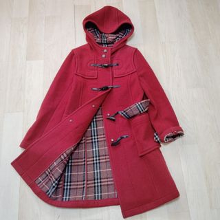 BURBERRY BLUE LABEL - バーバリーブルーレーベル ダッフルコートの