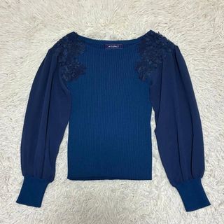 M'S GRACY（ニット/セーター ・ ブルー・ネイビー/青色系）のフリマ