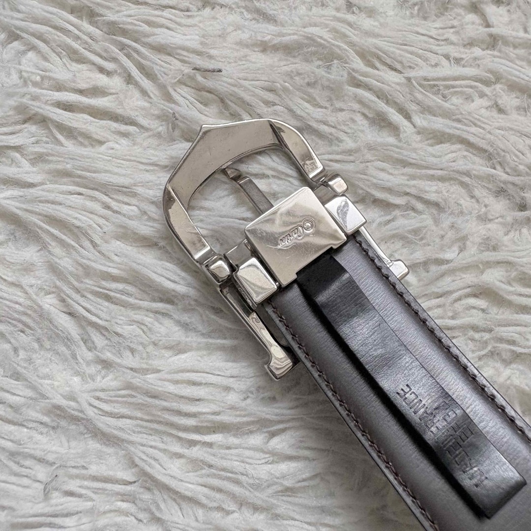 Cartier - 【美品】Cartier Cアロンジェ 純正リバーシブルベルト
