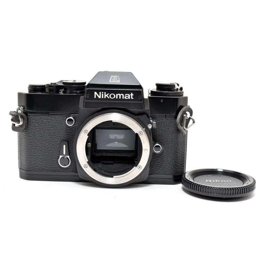 Nikon - 美品 NIKON Nikomat EL ブラック モルト新品交換済 H302の通販