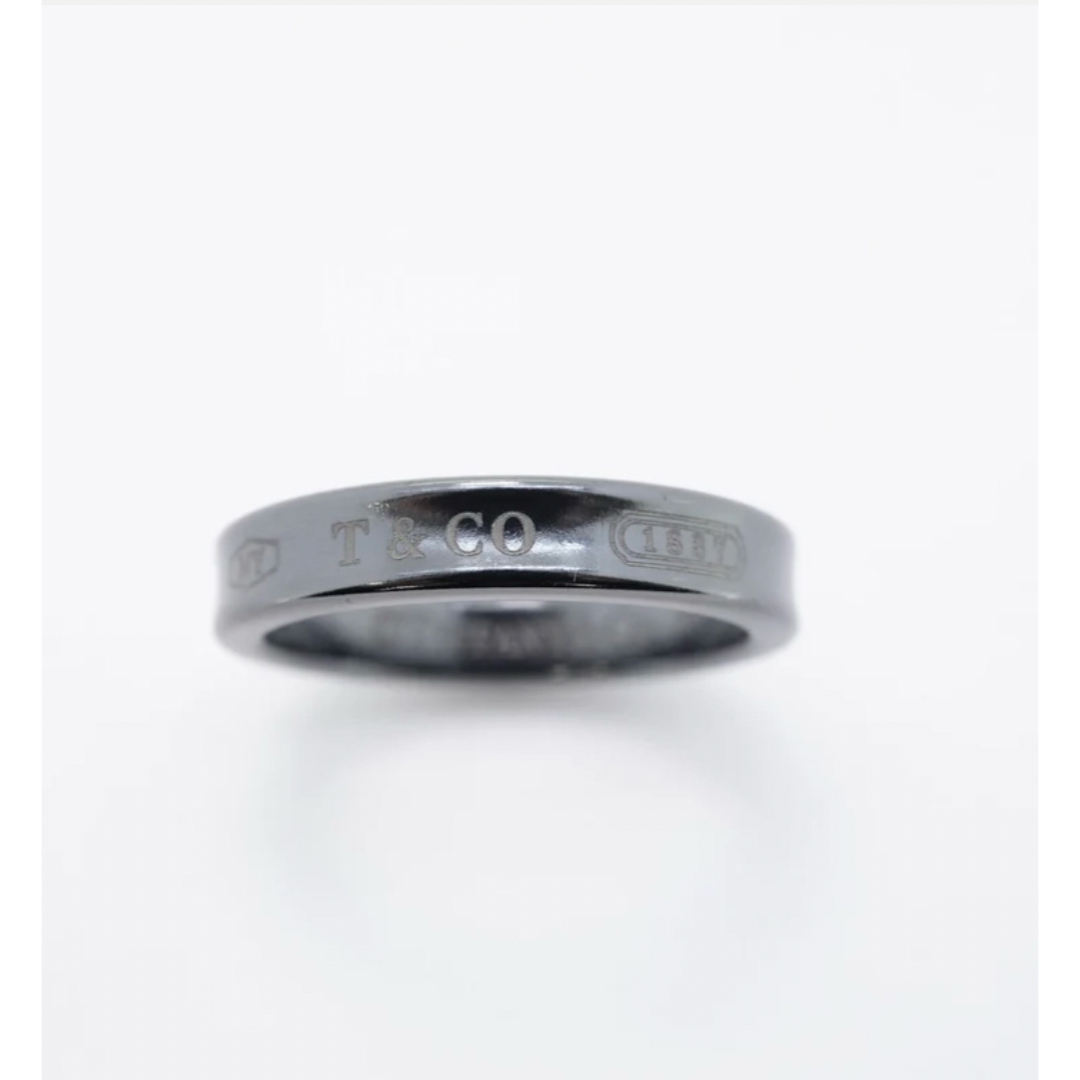 Tiffany & Co. - ティファニー 15号 1837 ナロー リング ブラック