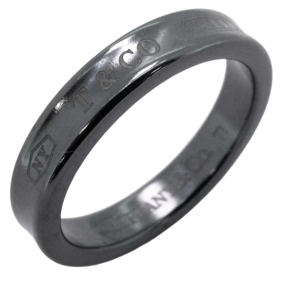 Tiffany & Co. - ティファニー 15号 1837 ナロー リング ブラック