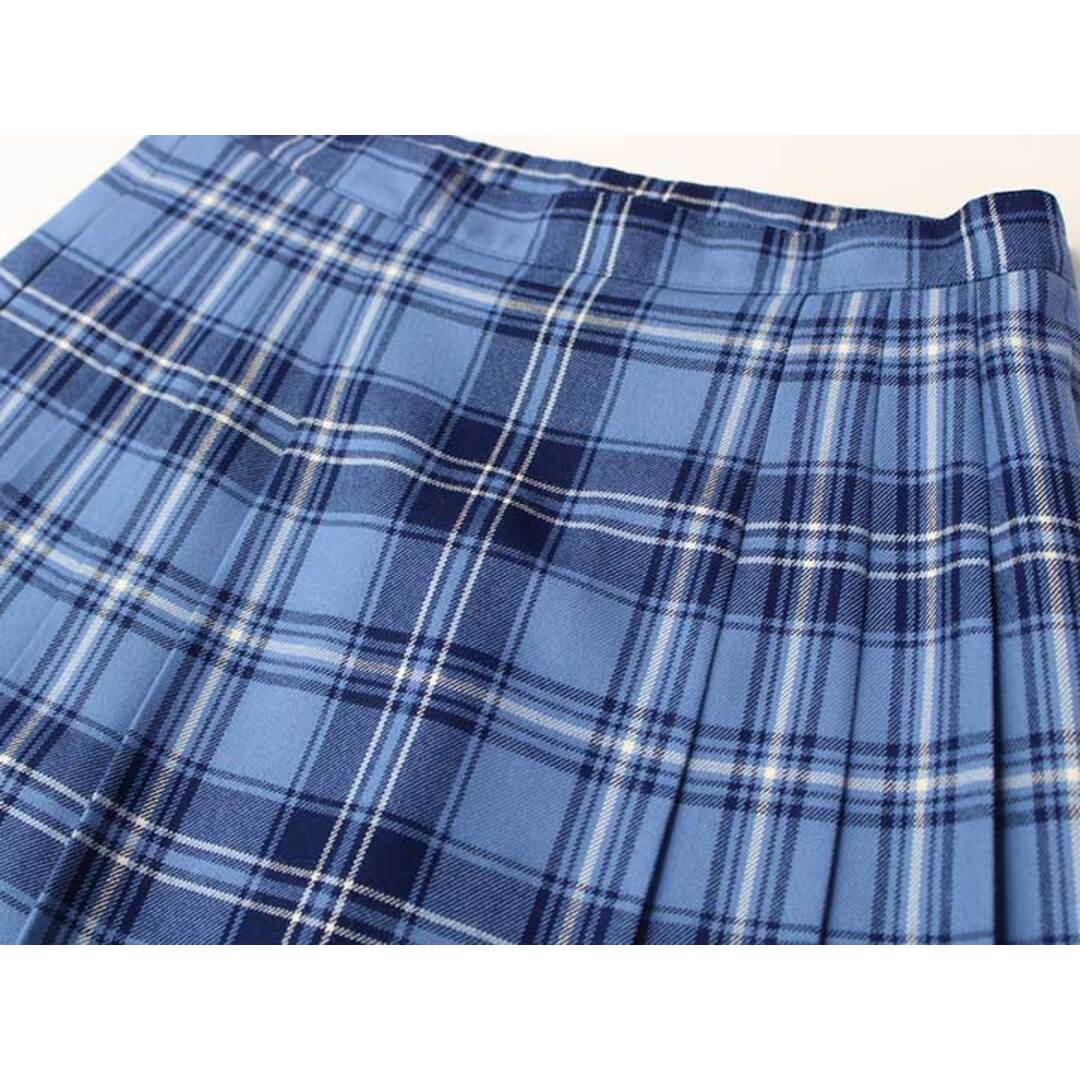 BURBERRY - バーバリー プリーツスカート 160cm キッズ 女児 ブルー×紺