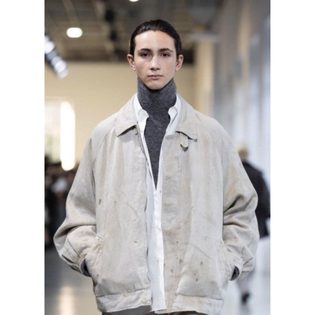 stein - HEAVY LINEN HERRINGBONE ZIP JACKETの通販 by コーラ's shop