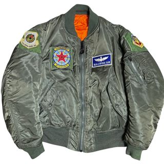 ALPHA INDUSTRIES - ALPHA INDUSTRIES ライダース ジャケット BTS テテ