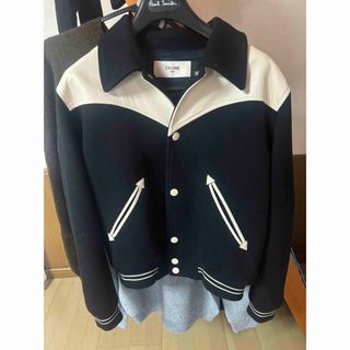 CELINE - セリーヌ 22SS テディ ブルゾン リブ ライン ロゴ バック