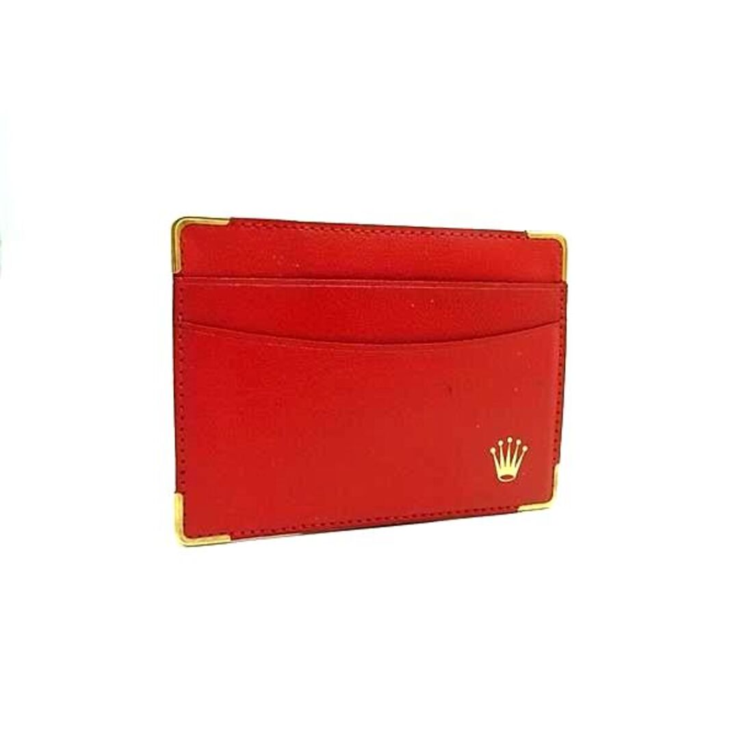 ROLEX - □美品□ ROLEX ロレックス レザー カードケース カード入れ