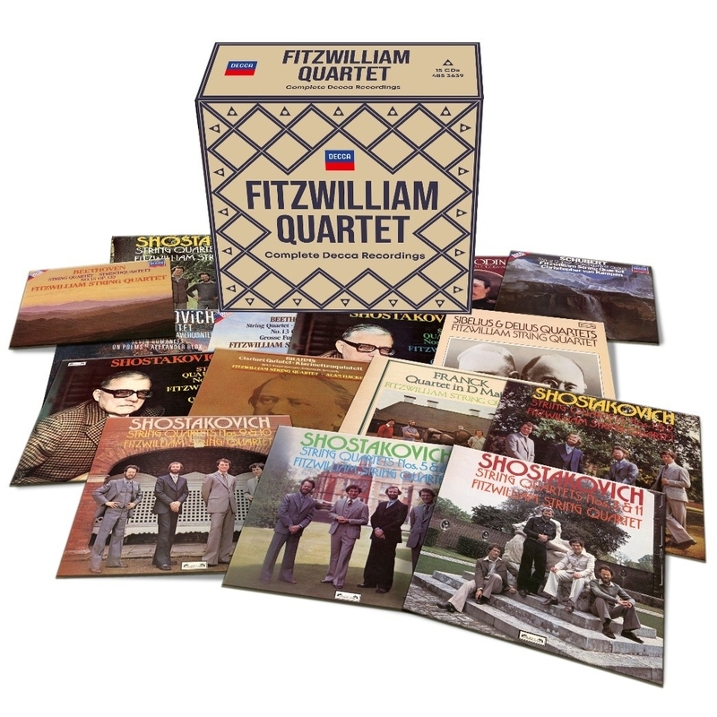 フィッツウィリアム弦楽四重奏団／デッカ録音全集（15CD） | HMV&BOOKS
