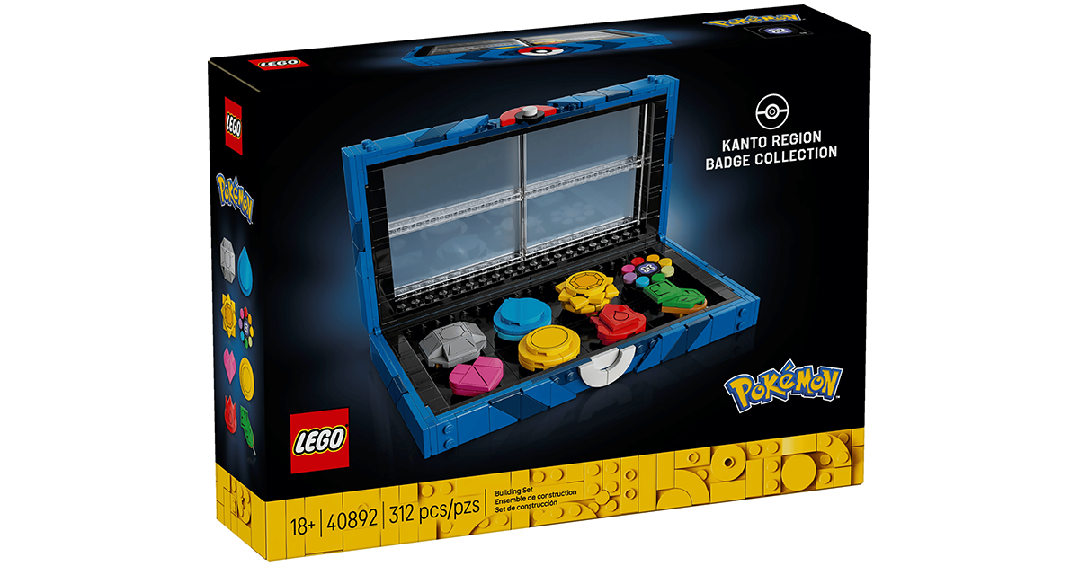 LEGO 40892『ポケモン』「カントー地方ジムバッジコレクション」購入