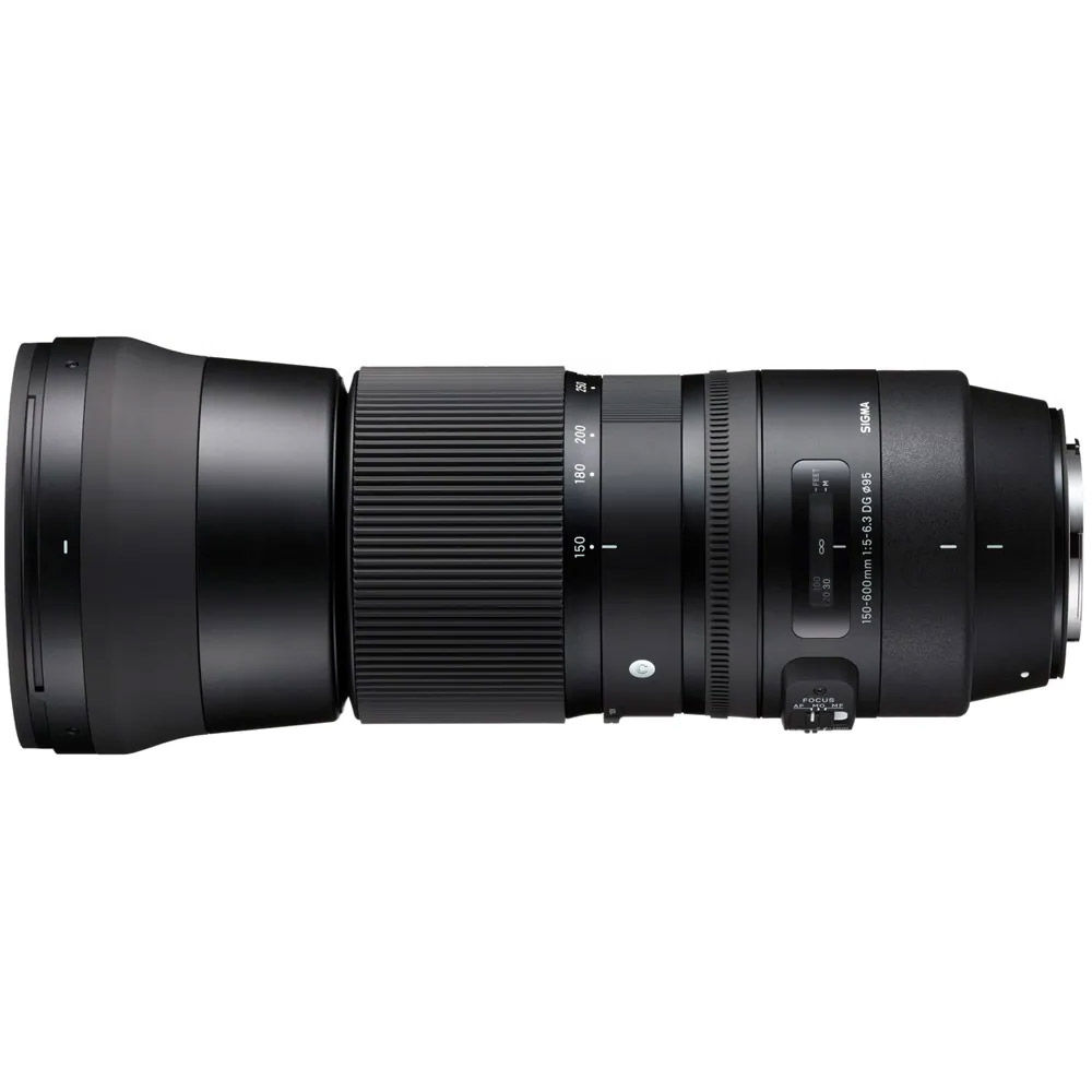 Sigma 150-600mm f/5.0-6.3 DG OS HSM Contemporary Lens for F Mount