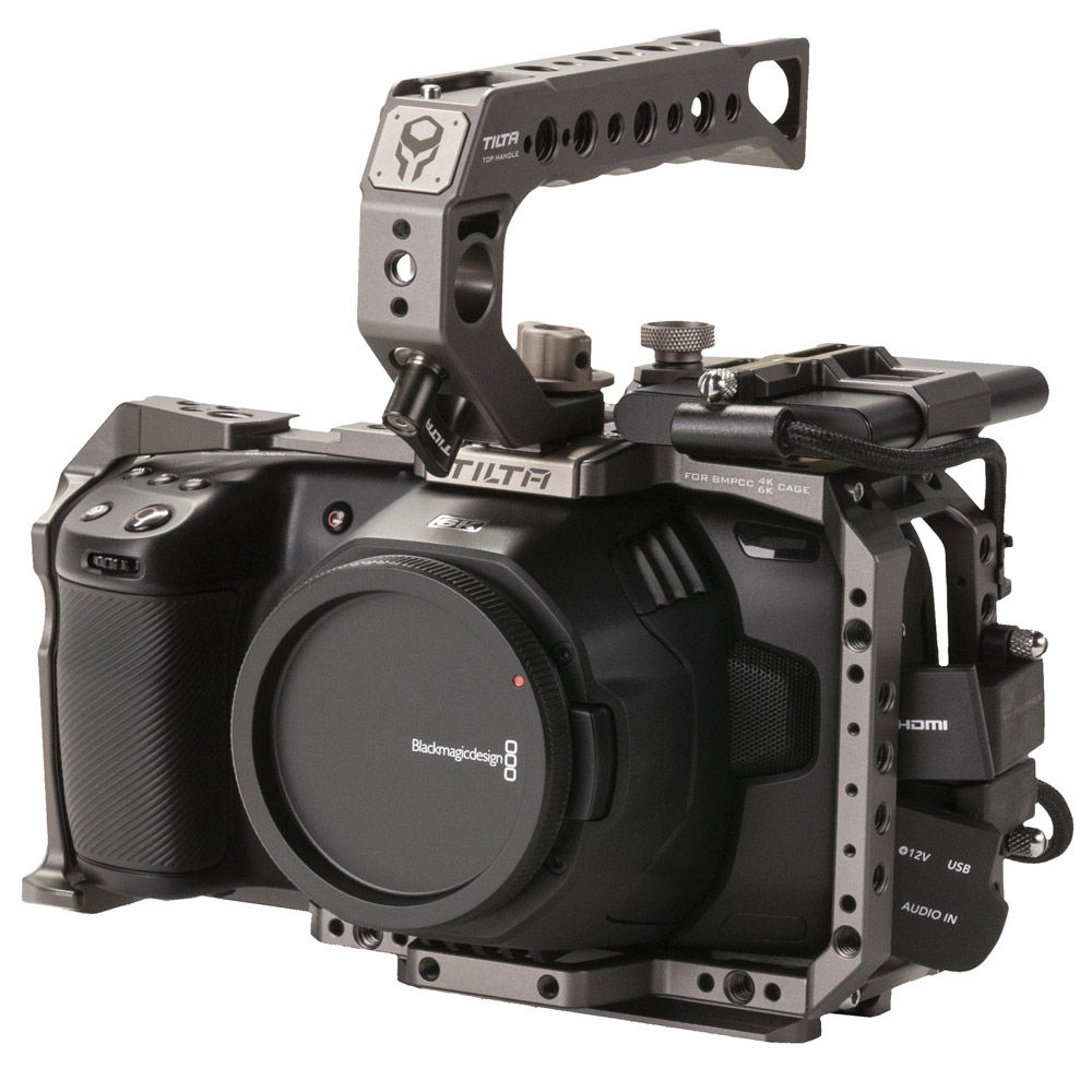 Tilta Basic Camera Cage Kit for BMPCC 4K/6K - (Gray) TA-T01-B-G