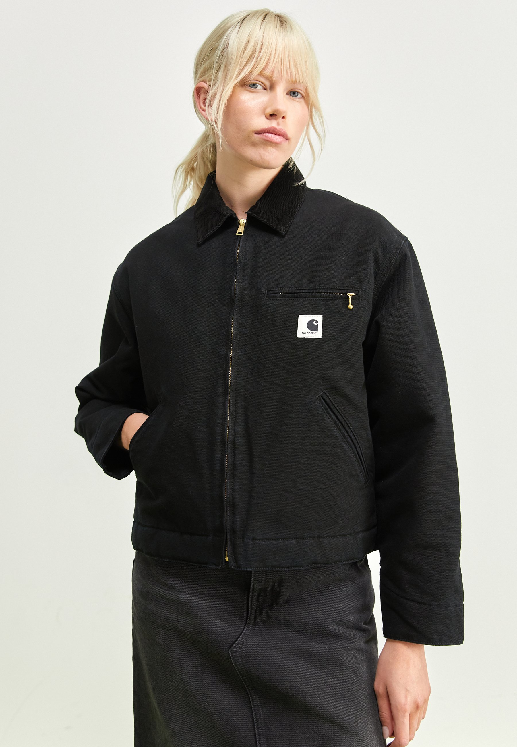 Carhartt WIP DETROIT JACKET - Jas - black/zwart - Zalando.nl