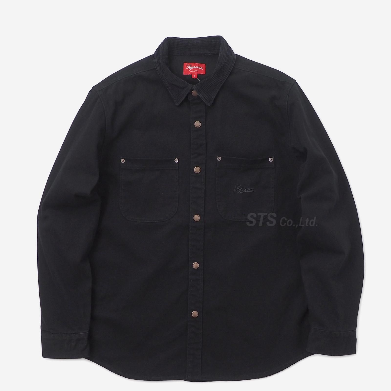 Supreme - Script Canvas Snap Shirt - UG.SHAFT