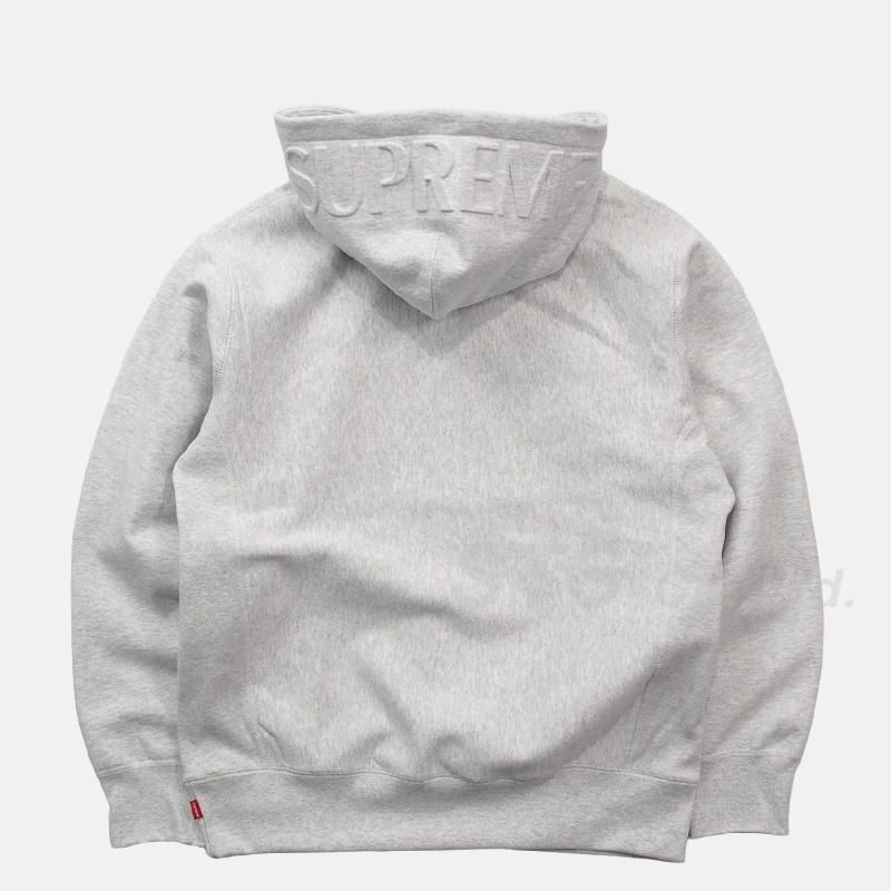 Supreme - Embossed Logo Hooded Sweatshirt - UG.SHAFT