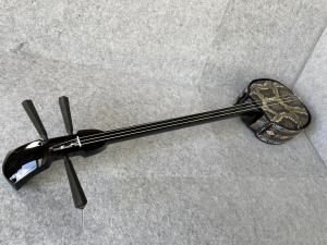 黒檀（カミゲン） 江戸与那城型 - 沖縄三線工房直送 「比屋根三味線