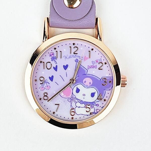 サンリオ クロミ おすましキーチェーンウォッチ(パープル) 時計 Sanrio