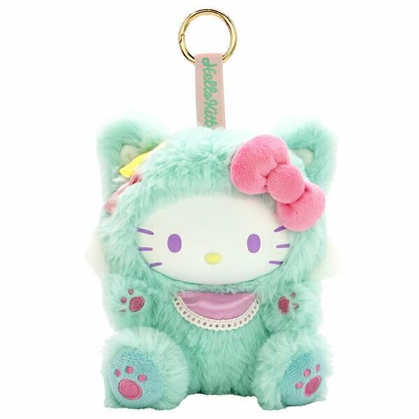 サンリオ ハローキティ ファインフェイスキャット ミント マスコット