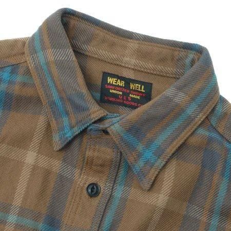 ウエス 502551 エクストラヘビーネルシャツ ベージュ EXTRA HEAVY