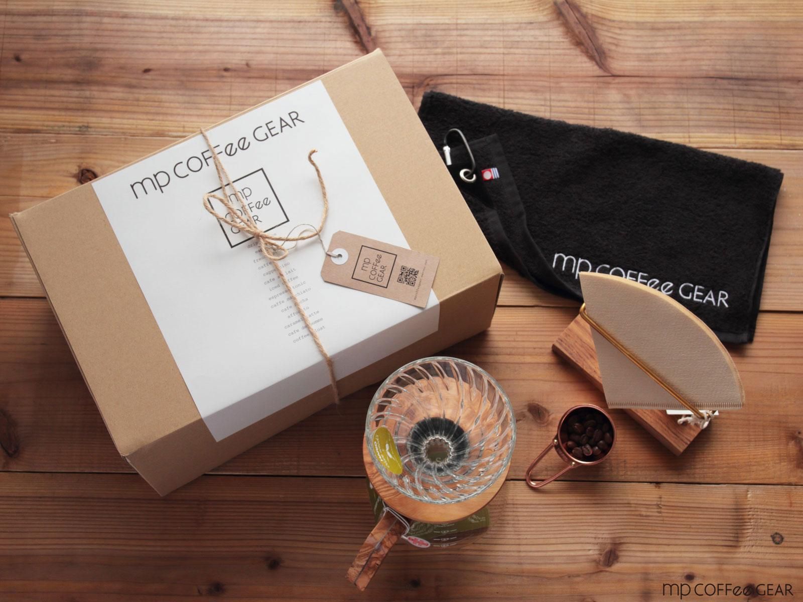 コーヒーギフトBOX HARIO V60他 6点セット mp COFFee GEAR - mp COFFee