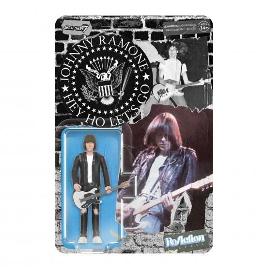 ジョニー ラモーン Re Action フィギュア Johnny Ramone Super7 パンク