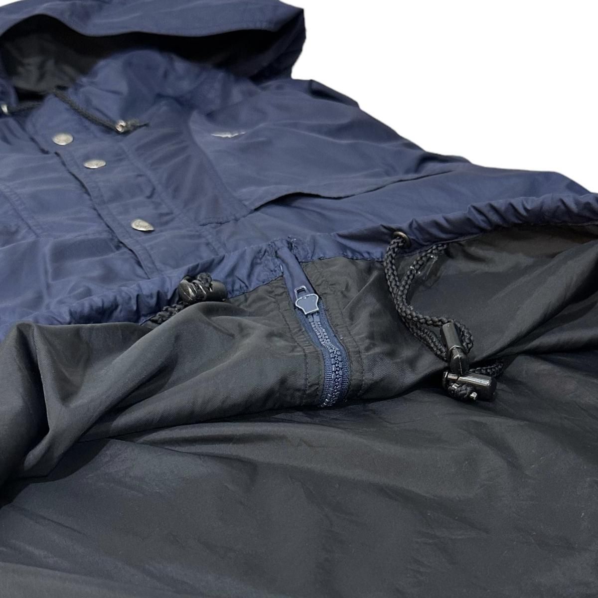 90s POLO SPORT Nylon Mountain Parka 紺 XXL ポロスポーツ マウンテン