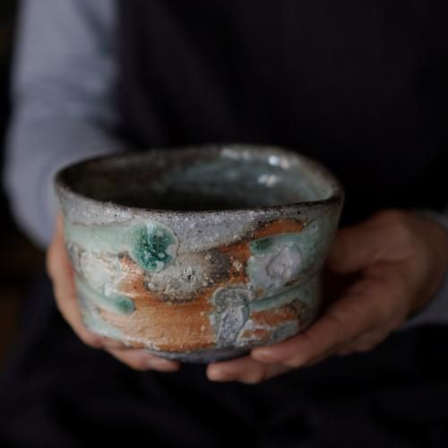 伊賀茶碗（共箱付） 新歓嗣【Galleryてとて】