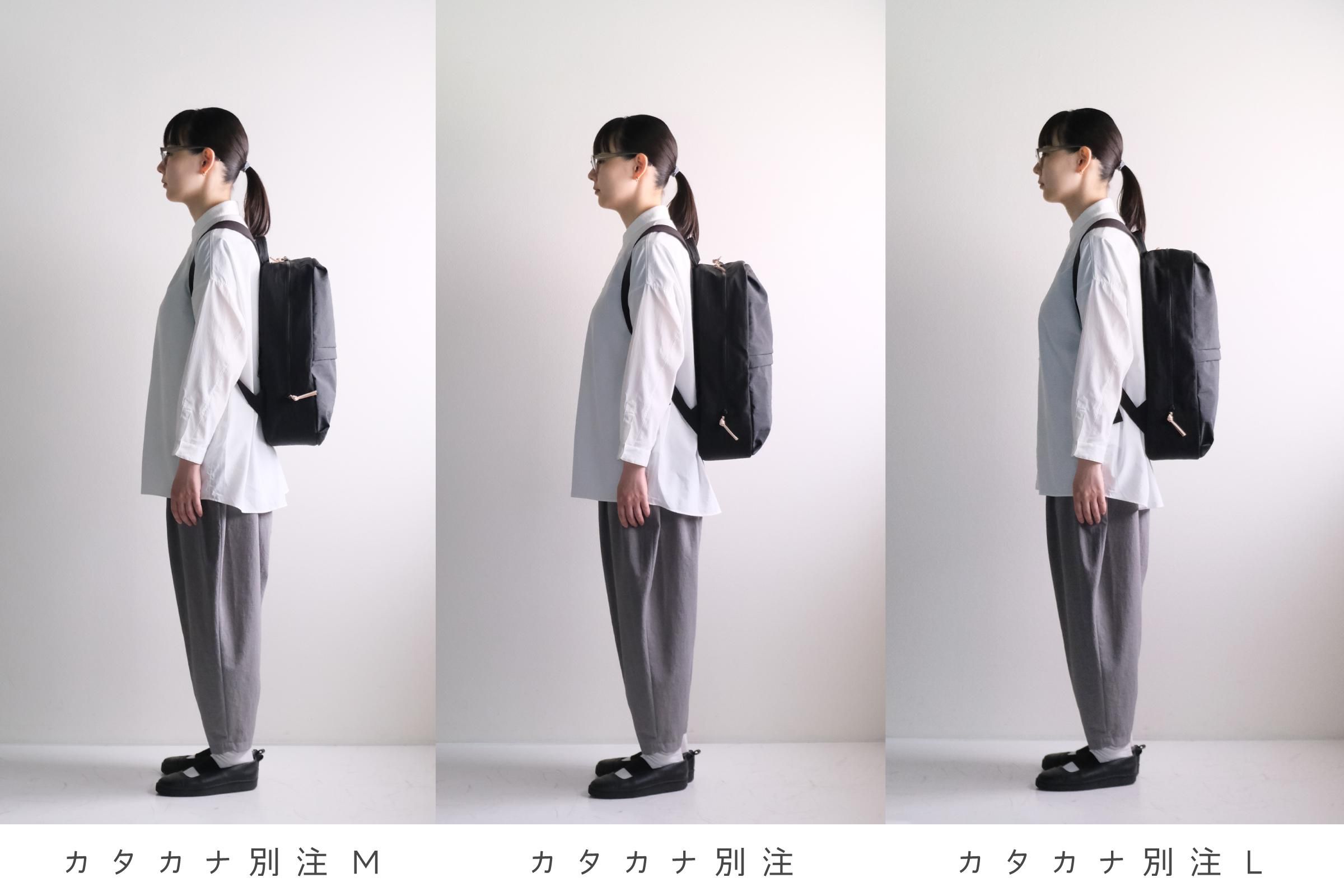 NIZYU KANO / にじゅうかのう FUKUI SIWA ナイロンリュック カタカナ別注