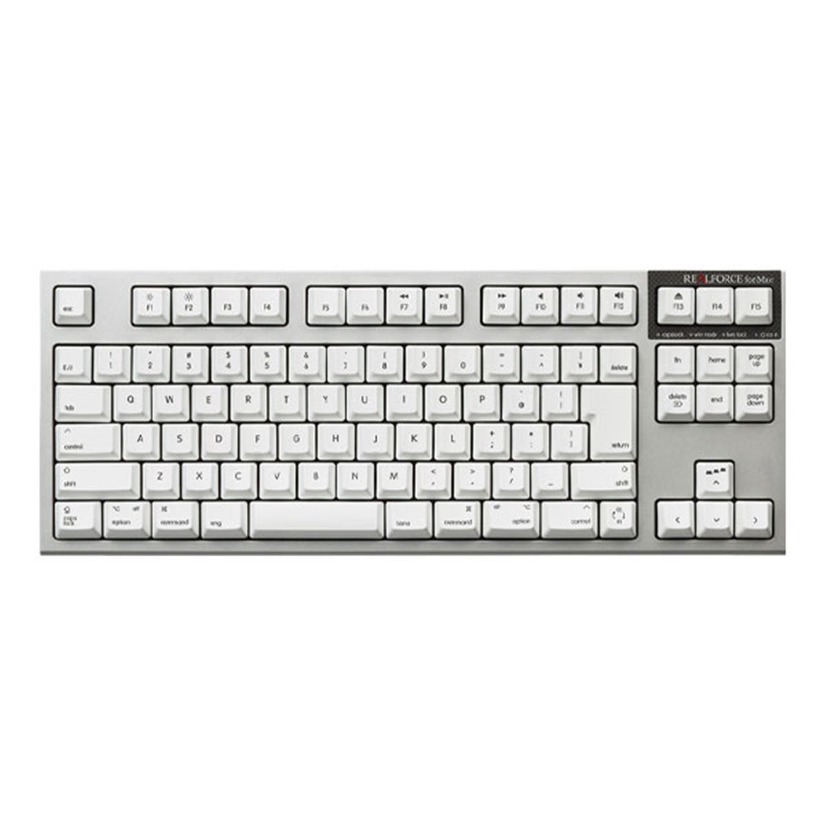 PFU、高性能キーボード「REALFORCE for Mac」のPFU限定仕様モデル