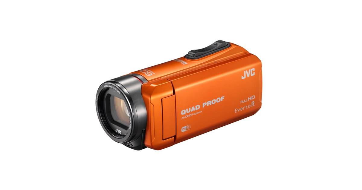 JVC、防水・防塵のタフネス仕様ビデオカメラ「GZ-RX600」「GZ-R400