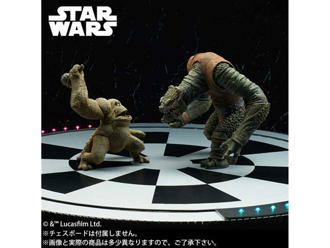 スター・ウォーズ「デジャリック」のチェス駒モンスターがリアルな
