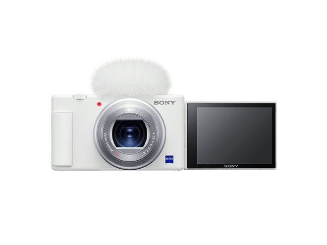 ソニー、Vlog撮影向け「VLOGCAM ZV-1」に“統一感のあるホワイト”の新色