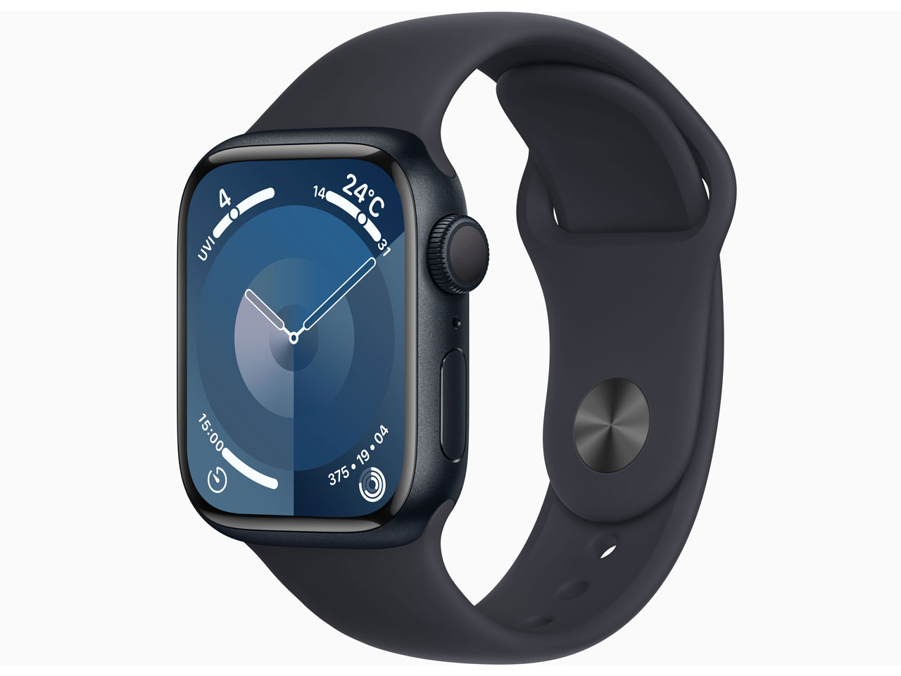 Apple Apple Watch Series 9 GPSモデル 41mm MR8X3J/A [ミッドナイト