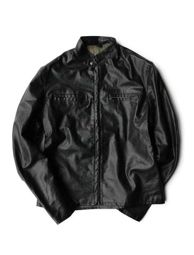 60s HARLEY DAVIDSON SINGLE RIDERS LEATHER JACKET SIZE ML