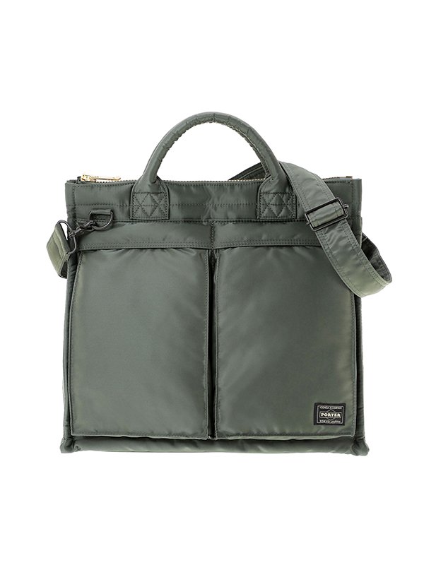 TANKER SQUARE TOTE BAG(L)-タンカースクエアトートバッグ L-PORTER