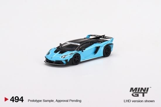 MINI GT 1/64 Lamborghini LB-Silhouette WORKS Aventador GT EVO Baby