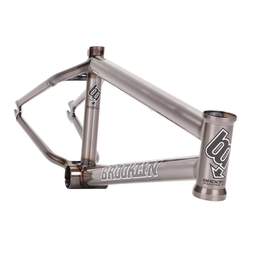 BROOKLYN MACHINE WORKS - STREET BMX 20.8 FRAME - TRANS BLACK - W