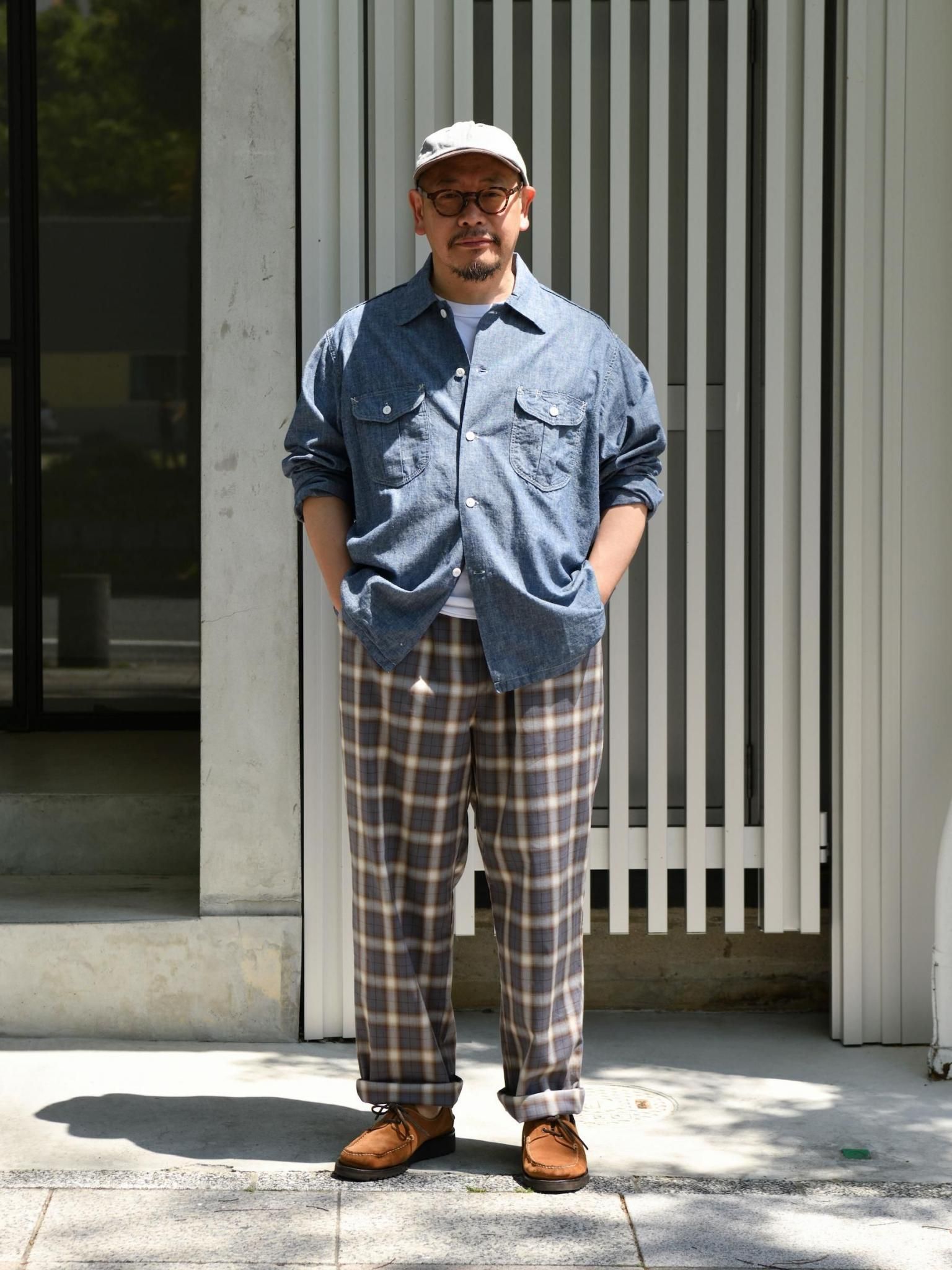 POST O'ALLS（ポストオーバーオールズ）New Shirt : classic chambray