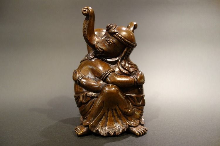 聖天（歓喜天）座像 14cm｜大阪の仏像通販・販売なら仏像専門店 多羅堂