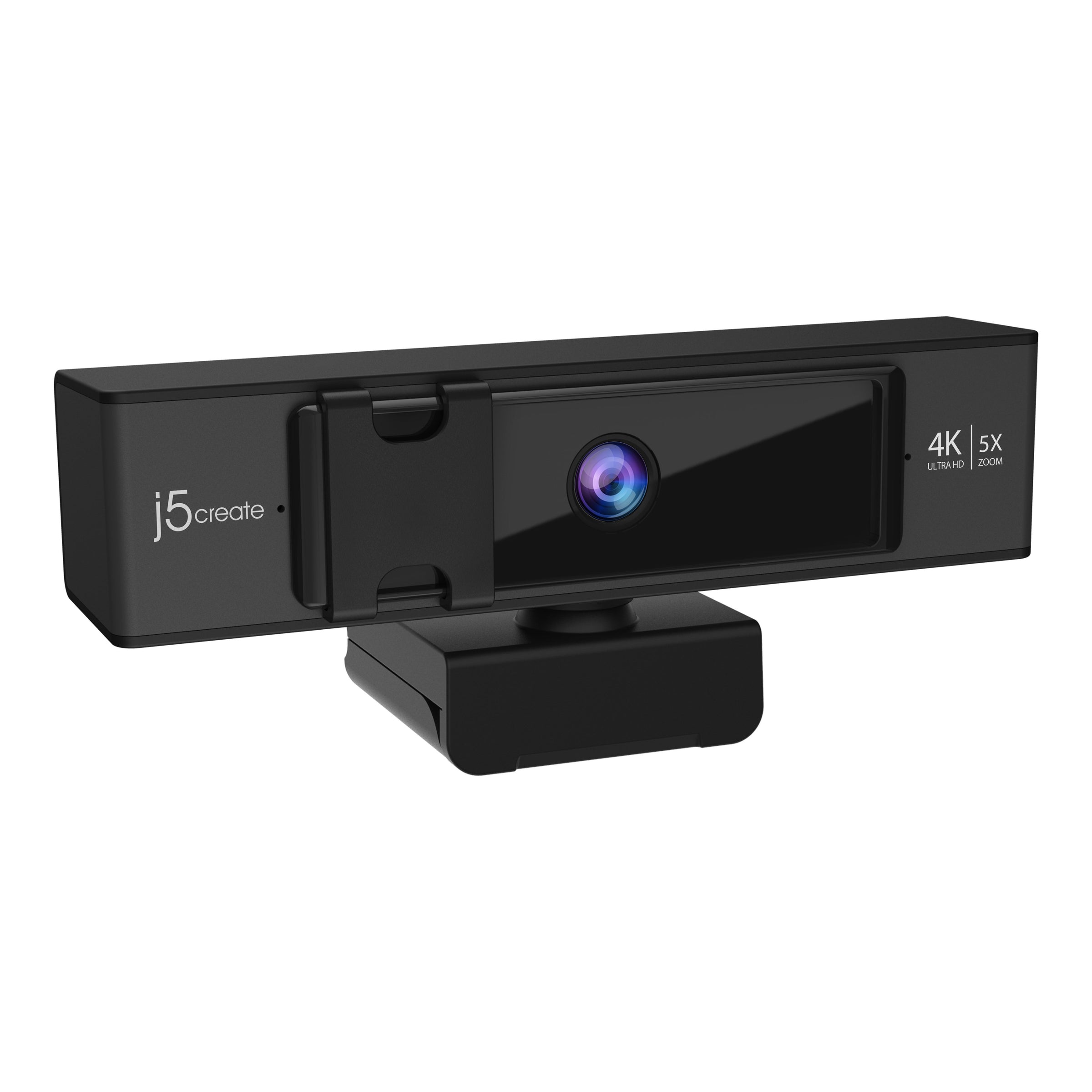 j5create | USB™ 4K ULTRA HD Webcam with 5x Digital Zoom Remote