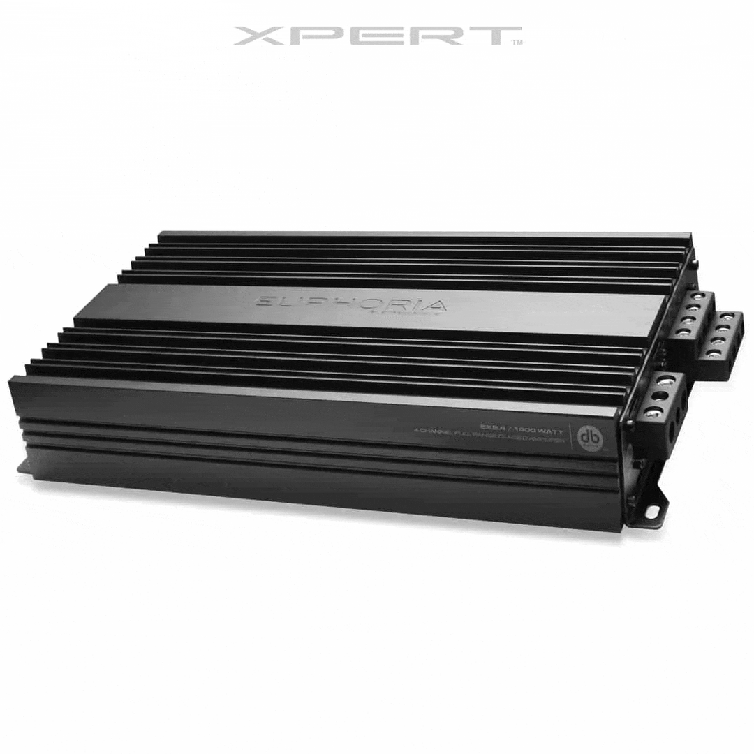 Xpert EX8.4: 4 Channel Full Range Class D Amplifier – Insane
