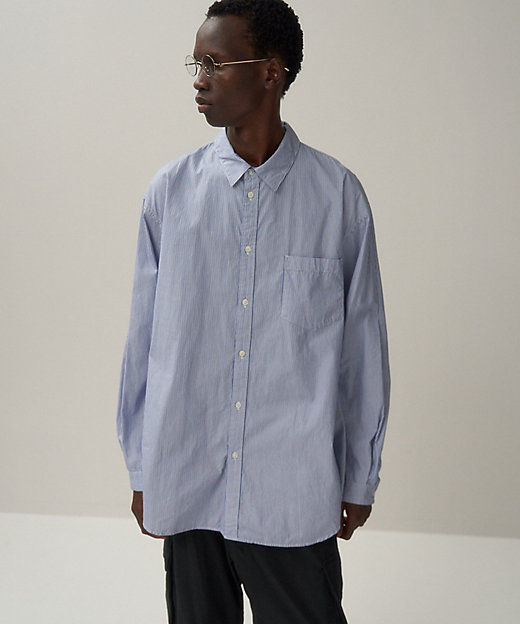 GIZA BROAD ｜ ウォッシュドシャツ － UNISEX