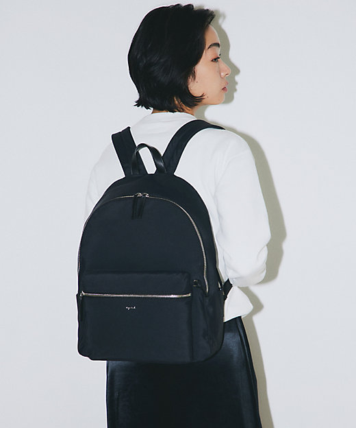 ナイロン ラージ バックパック”Adele” ZAS10－04