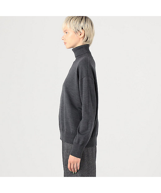 ウーステッドウール タートルネックプルオーバー | GALERIE VIE (Women