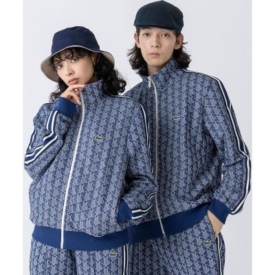 モノグラムジャカードトラックジャケット 【セットアップ対応