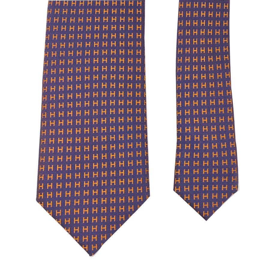 HERMES（エルメス） 【新品】エルメス ネクタイ 《 ファソネH 》 7cm H