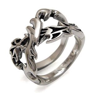 シルバーアクセサリー シルバーリング メンズ 指輪 クロスリング