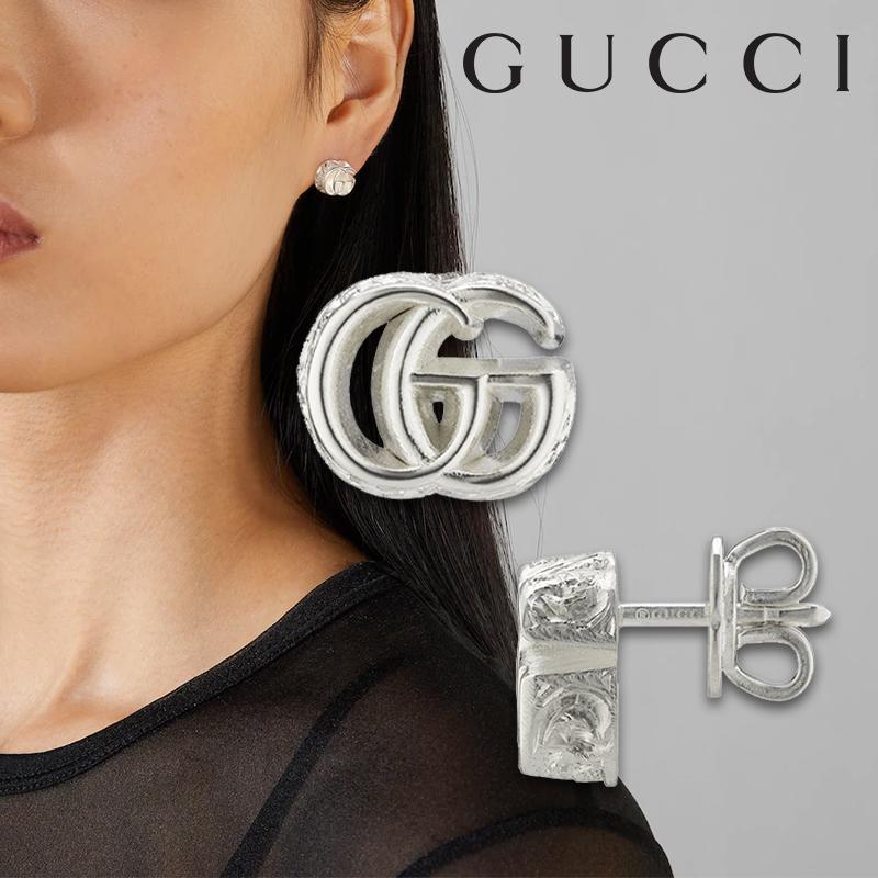 GUCCI（グッチ） ダブルG ピアス シルバー YBD770758001 / 770758
