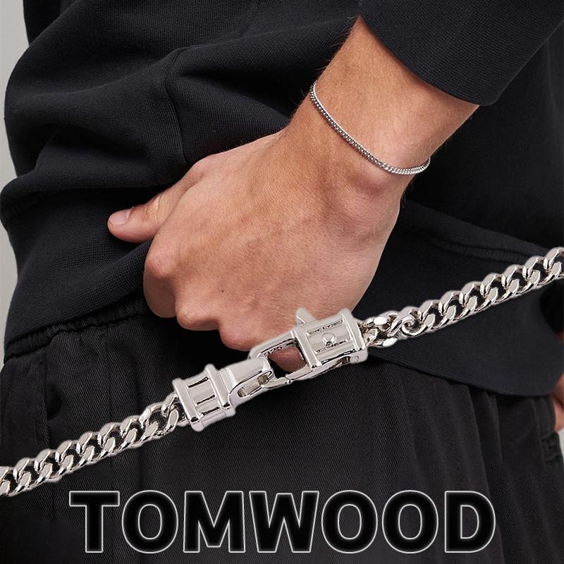 TOM WOOD（トムウッド） ブレスレット CURB BRACELET M シルバー 925